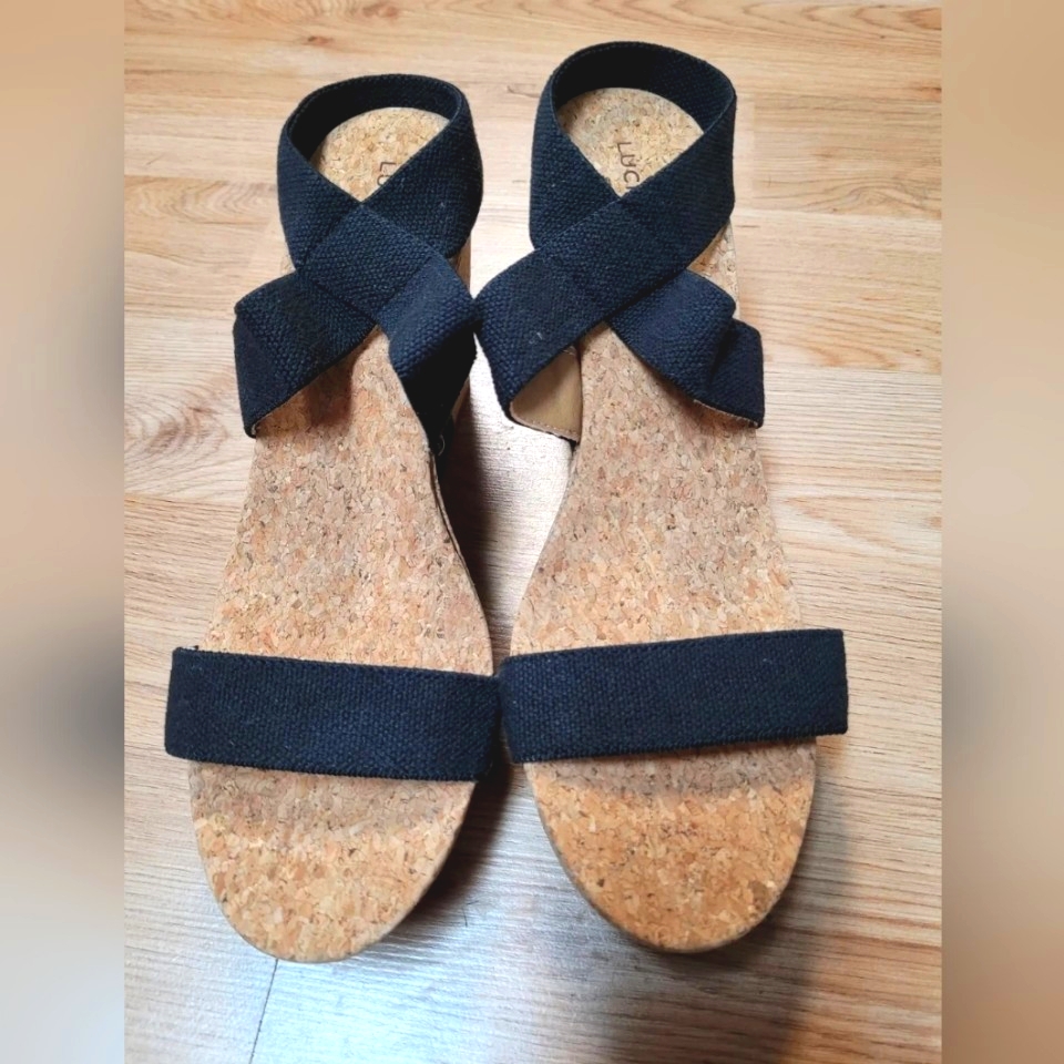 Brand New Lucky Brand Cork Wedges